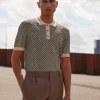 Sale Bruuns Bazaar RiverBBSainter polo knit - Kit