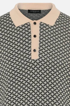 Sale Bruuns Bazaar RiverBBSainter polo knit - Kit