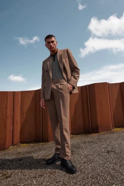 Discount Bruuns Bazaar RubenBBDagger Pants - Toffee