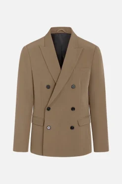 Discount Bruuns Bazaar RubenBBDouble Blazer - Toffee