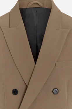 Discount Bruuns Bazaar RubenBBDouble Blazer - Toffee
