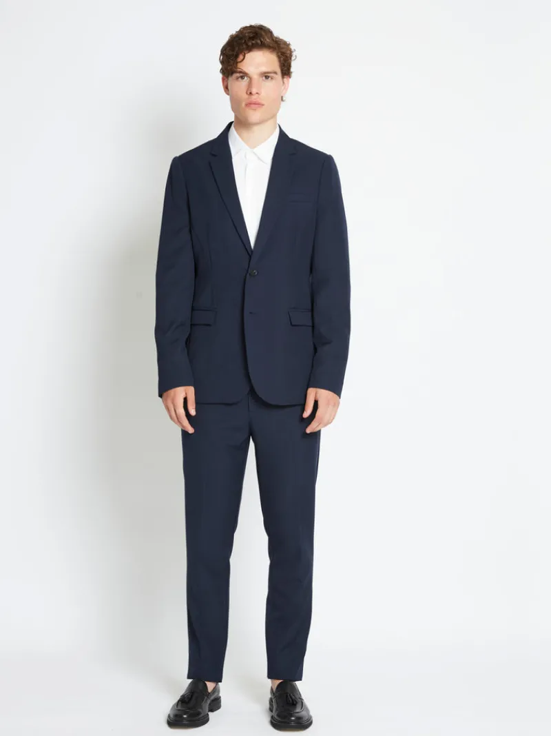 New Bruuns Bazaar RubenBBKarlsus Blazer - Marine