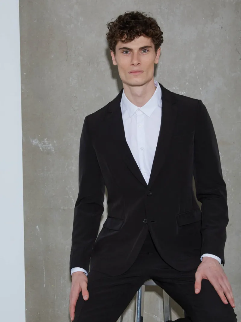 Sale Bruuns Bazaar RubenBBKarlsus Blazer - Zwart