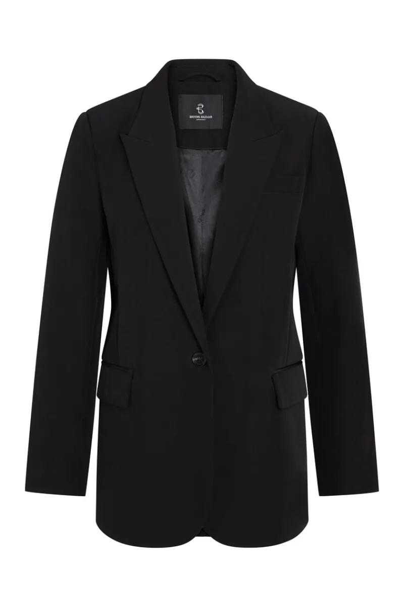 Fashion Bruuns Bazaar RubySusBBFrida blazer - Zwart