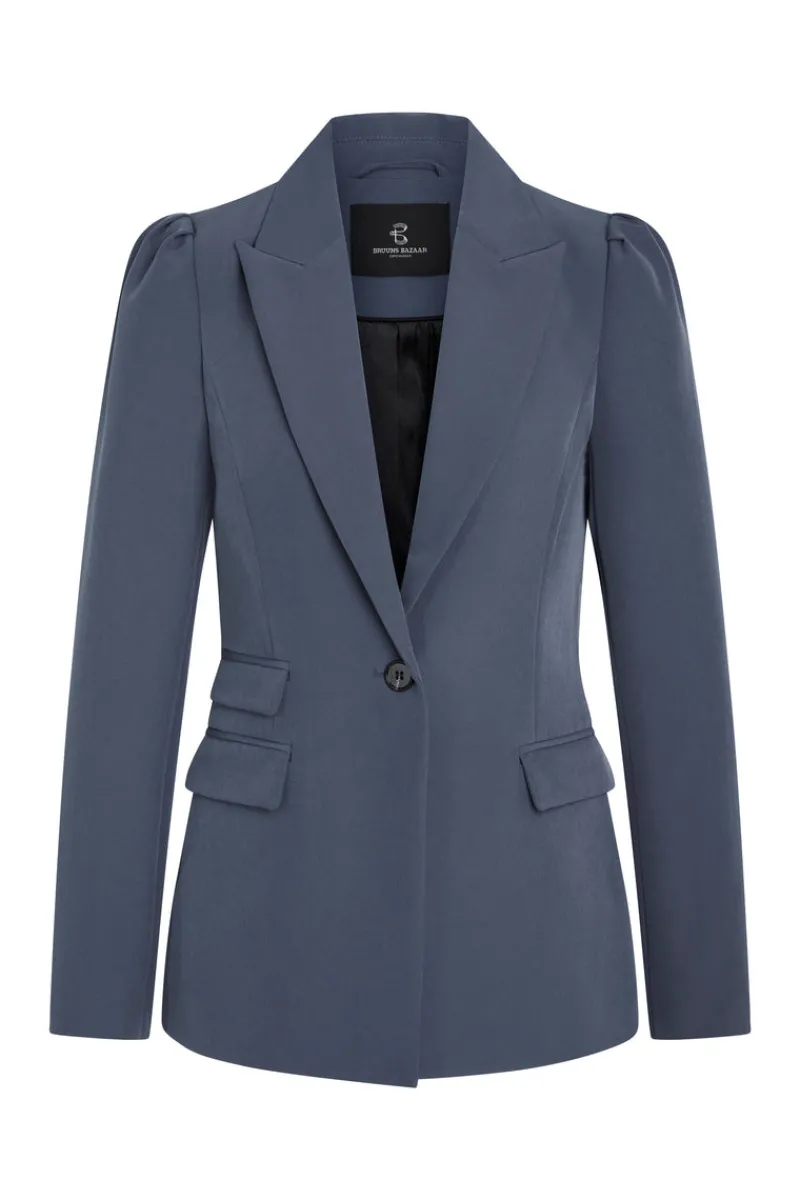 Best Bruuns Bazaar RubysusBBNora blazer - Vintage Indigo