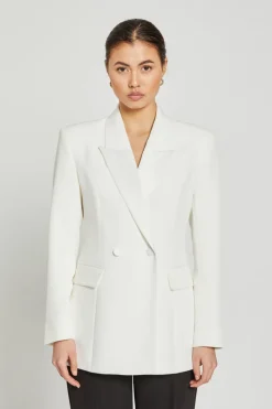 Clearance Bruuns Bazaar RubysusBBTuxi blazer - Snow White
