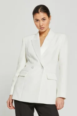 Clearance Bruuns Bazaar RubysusBBTuxi blazer - Snow White