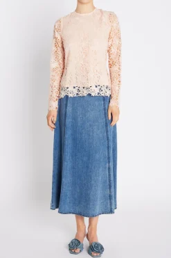 Clearance Bruuns Bazaar SagoBBWini blouse - Light peach