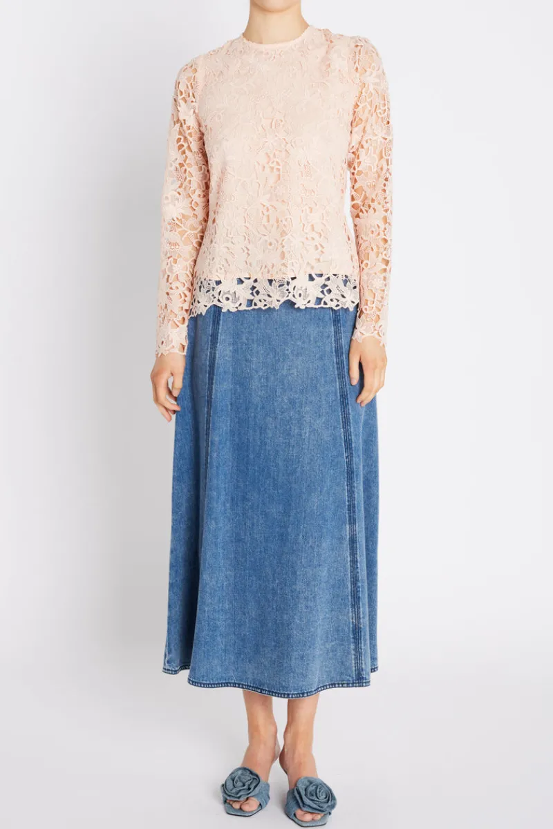 Clearance Bruuns Bazaar SagoBBWini blouse - Light peach
