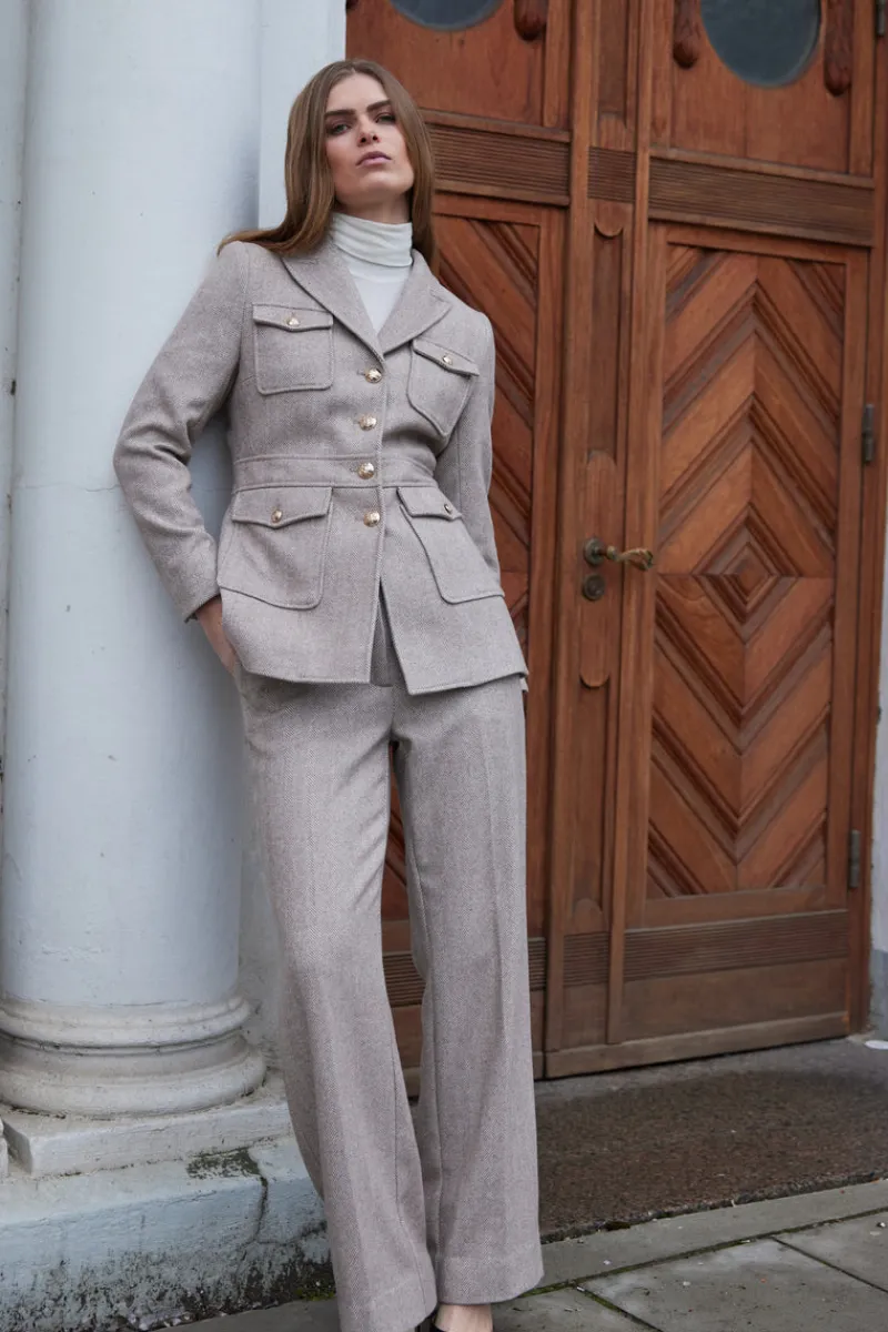 Sale Bruuns Bazaar ScarletBBLezi BROEK - Gevallen rots