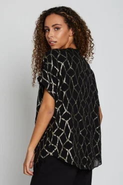 Discount Bruuns Bazaar ScomeBBPHinas blouse - Zwart