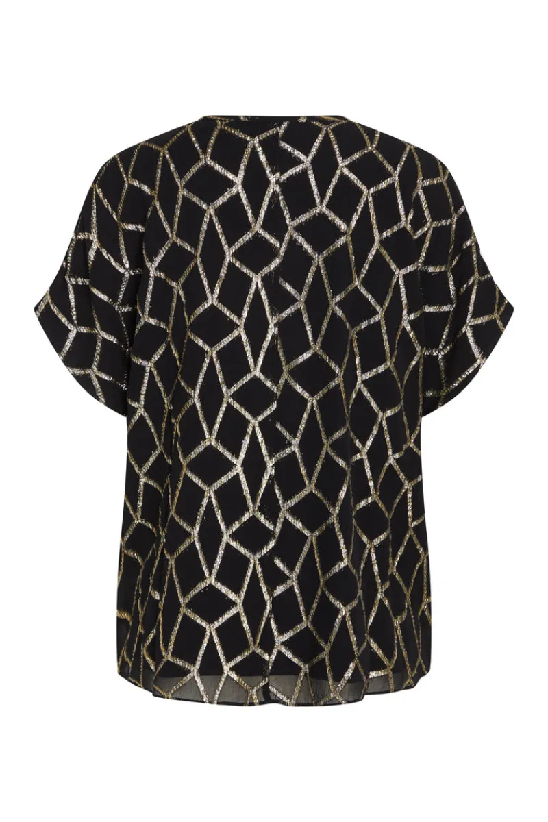 Discount Bruuns Bazaar ScomeBBPHinas blouse - Zwart