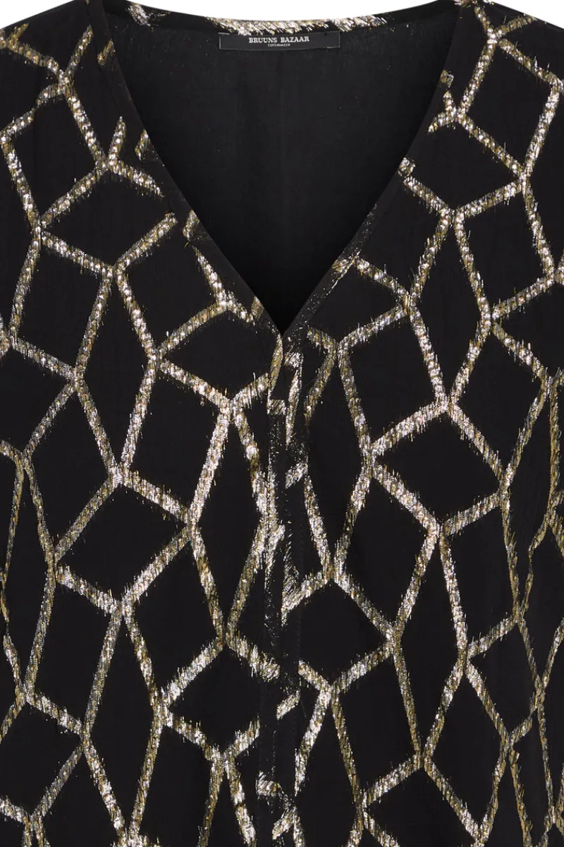 Discount Bruuns Bazaar ScomeBBPHinas blouse - Zwart