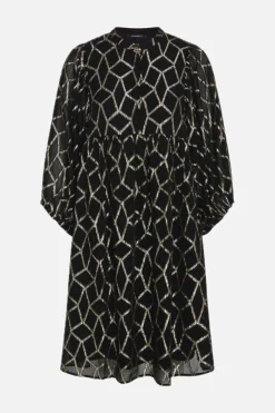 Discount Bruuns Bazaar ScomeBBSarina-jurk - Zwart