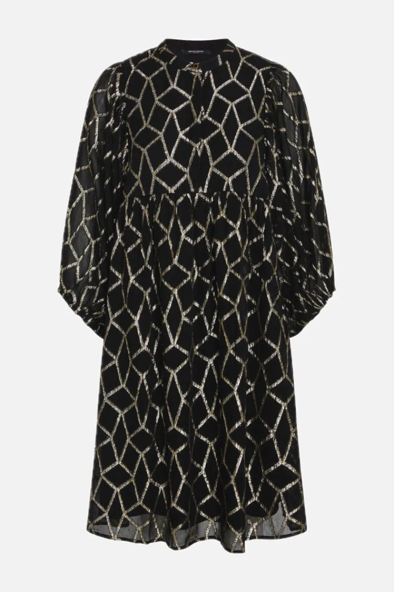 Discount Bruuns Bazaar ScomeBBSarina-jurk - Zwart