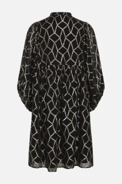 Discount Bruuns Bazaar ScomeBBSarina-jurk - Zwart