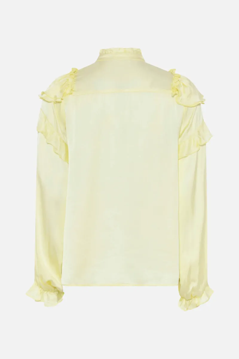 Discount Bruuns Bazaar SerotinaBBElenor shirt - Tender Yellow