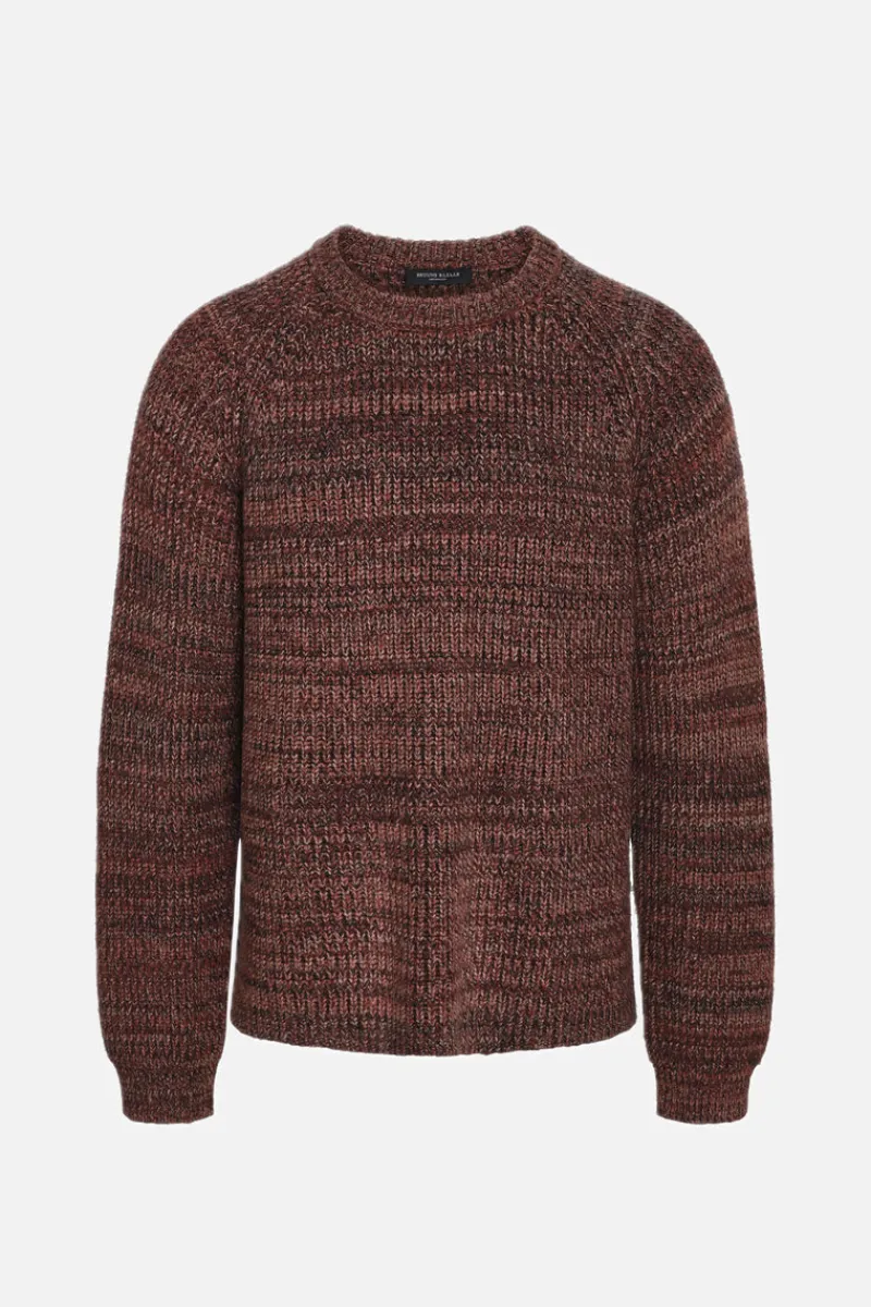 Discount Bruuns Bazaar SimonBBTheo breisel - Zwart/Bruin
