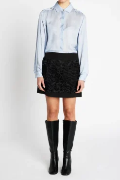 Online Bruuns Bazaar SinapsisBBVenjas shirt - Denim print