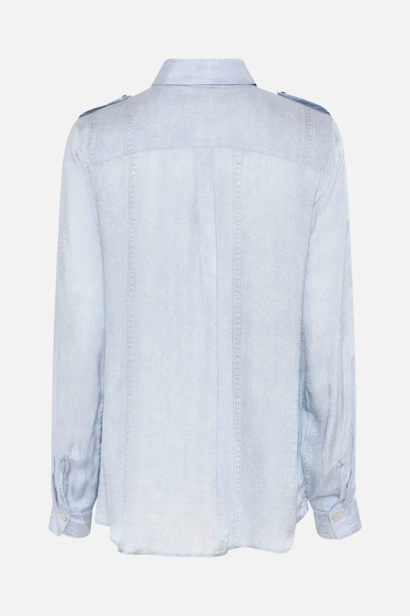 Online Bruuns Bazaar SinapsisBBVenjas shirt - Denim print