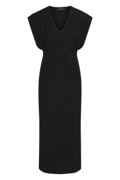 New Bruuns Bazaar SmeerwortelBBAtalia jurk - Zwart