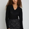 Hot Bruuns Bazaar SmeerwortelBBAvalon blouse - Zwart