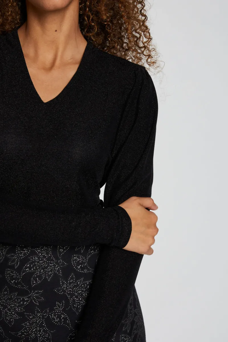 Hot Bruuns Bazaar SmeerwortelBBAvalon blouse - Zwart