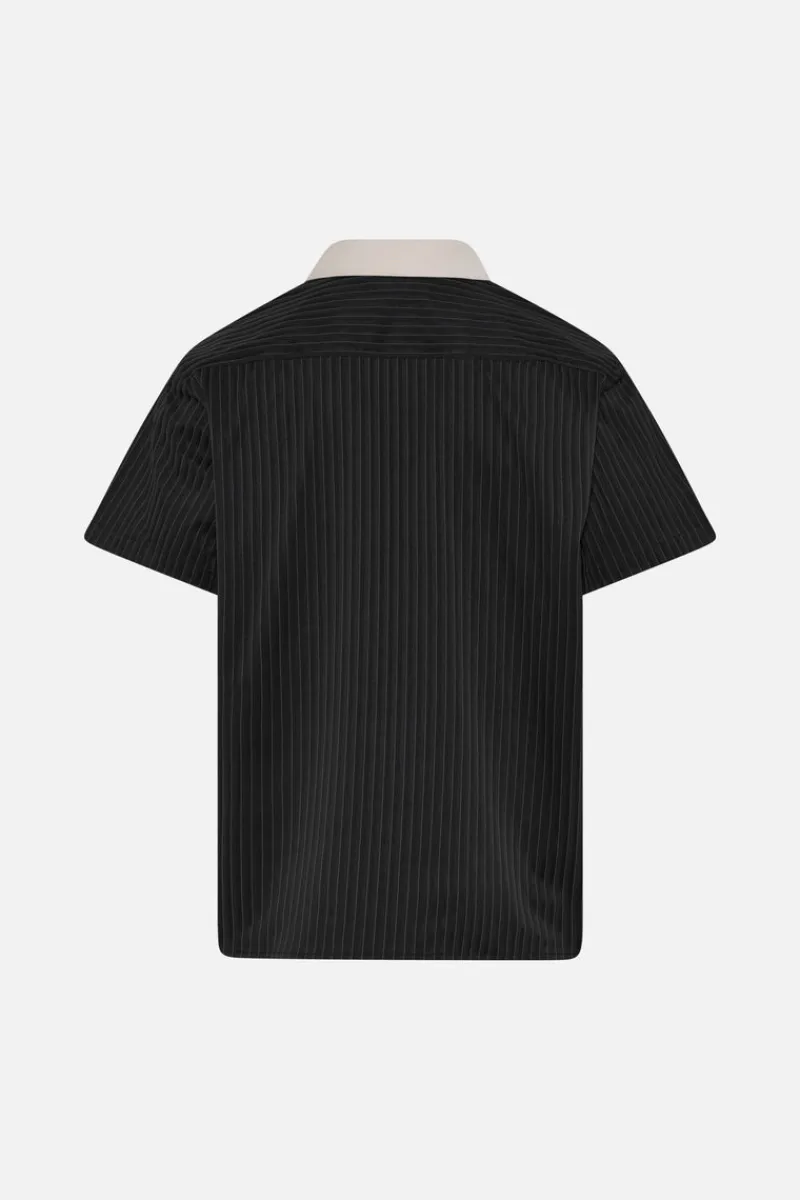 Sale Bruuns Bazaar SpecsBBHonor SS shirt - Black stripe