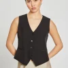 Discount Bruuns Bazaar StaticeBBBielle gilet - Zwart