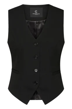 Discount Bruuns Bazaar StaticeBBBielle gilet - Zwart
