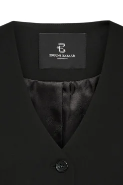 Discount Bruuns Bazaar StaticeBBBielle gilet - Zwart