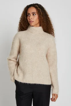 Clearance Bruuns Bazaar SyringaBBRika breisel - Beige gemêleerd