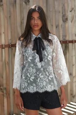 Sale Bruuns Bazaar TuberosaBBFaya blouse - Wit