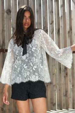 Sale Bruuns Bazaar TuberosaBBFaya blouse - Wit