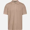 Fashion Bruuns Bazaar TwistedBBGonzales poloshirt - .Zand