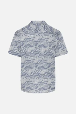 Hot Bruuns Bazaar VanBBHomer AOP shirt - Cloudflower