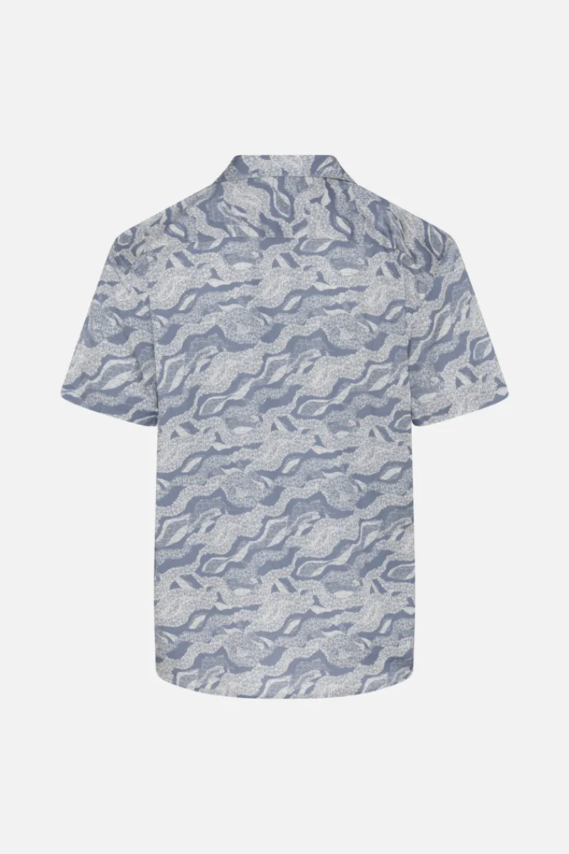Hot Bruuns Bazaar VanBBHomer AOP shirt - Cloudflower