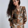 Clearance Bruuns Bazaar WhirlingBBLicy shirt - Bruine bloem