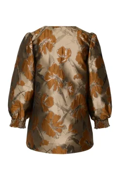 Clearance Bruuns Bazaar WhirlingBBLicy shirt - Bruine bloem
