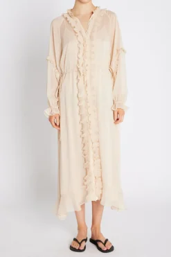 Sale Bruuns Bazaar YuccaBBZuza dress - Sandshell
