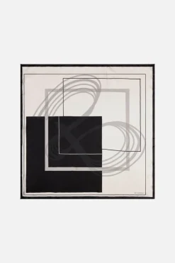 Outlet Bruuns Bazaar ZijdenBBsjaal 90x90cm - Kunstprint